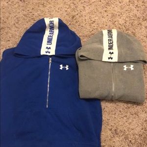 Under Armour Half Zip Hoodies